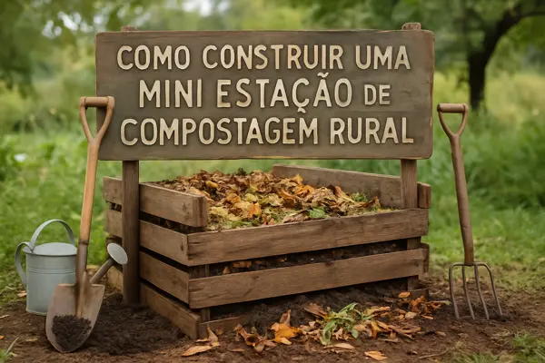Como Construir uma Mini Estação de Compostagem Rural
