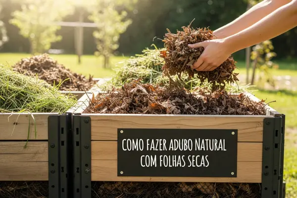 Como Fazer Adubo Natural com Folhas Secas.