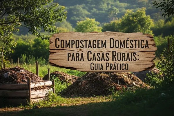Compostagem Doméstica para Casas Rurais: Guia Prático