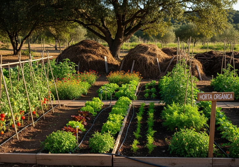 Hortas Sustentáveis: Compostagem para Sítios com Resíduos Secos
